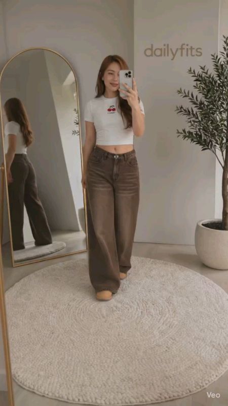 Wide leg jeans baggy unisex#affiliate #baggy #baggyjeans #womenjeans #streetwear