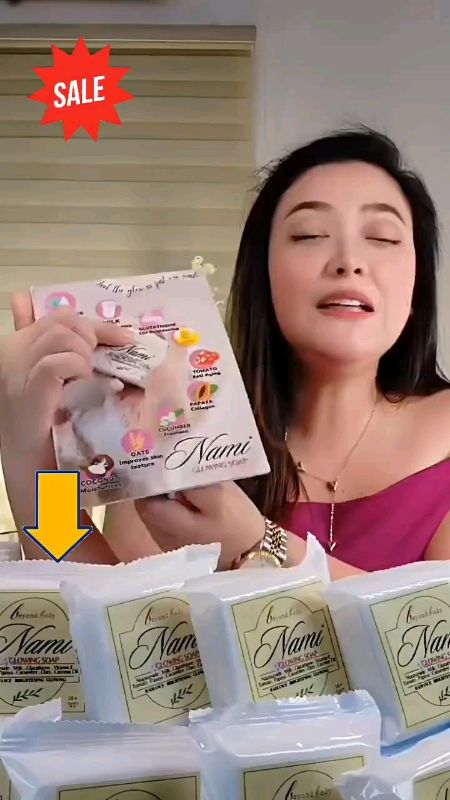 NAMI Glowing Soap #FreeCoinsinShopeeVideo #MasmurasaShopee