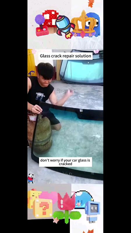 #99.99% #repair rate Bray #windscreen #repairKit #Glue #mirror #car #cracked #glass #repair #liquid glass crack repair better light #trending #tool