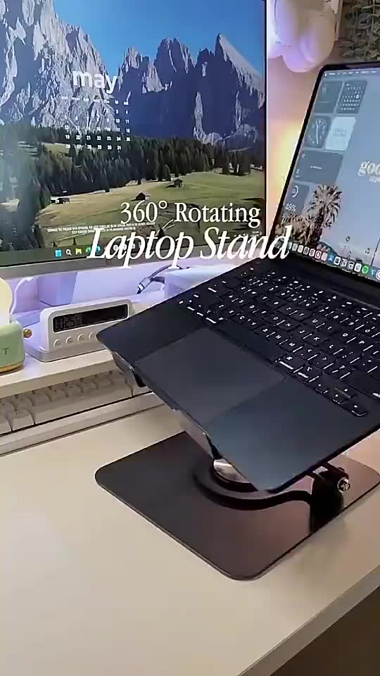 Laptop Stand Adjustable Aluminum Laptop Riser Cooling Stand Order na!