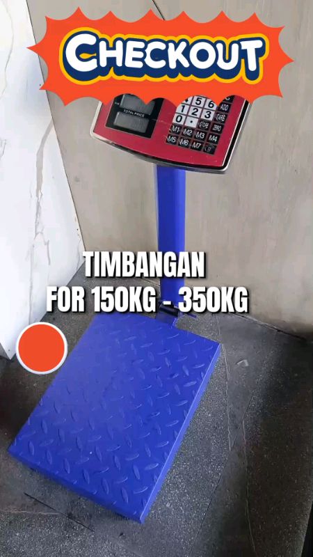 Digital weighing scale Weighing scale heavy duty English Version 150/300KG High Accuracykitchenscale#accurateweighingscale#affordable#checkoutnow