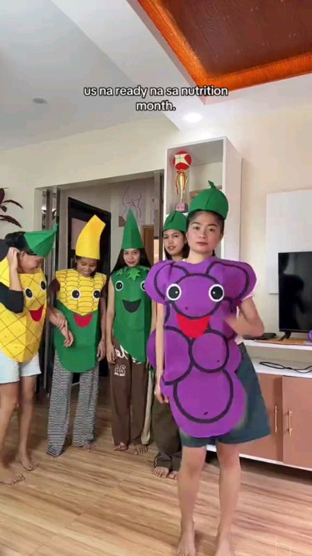 Nutrition month costume for kids #nutritionmonth #nutritionmonthcostume #kidscostume #cosplaycostume #FreeCoinsInShopeeVideo #MasMuraSaShopee #costume