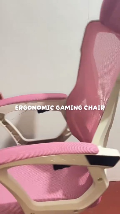 MY NEW ERGONOMIC CHAIR WITH FOOTREST, HEADREST & 3D LUMBAR SUPPORT #ergonomicchair #gamingchair #ergonomicgamingchair #fyp #officechair