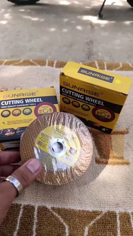 25Pcs Gold Sunrise Cutting Disc 4" Inch For Metal /Stainless Steel（New Packaging）#trend #ShopeePHPaydaySale #MasMuraSaShopee #FreeCoinsInShopeeVideo#H