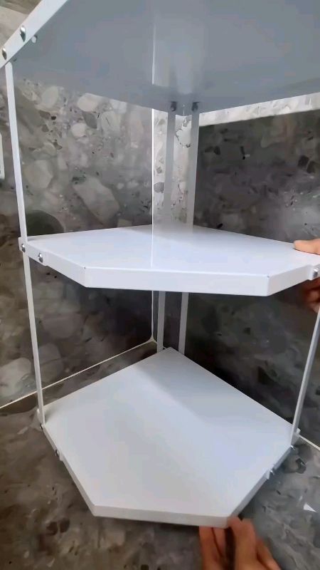 Corner Pot Storage Rack for Kitchen Organizer #MasMuraSaShopee #FreeCoinsInShopeeVideo #fyp #shopee