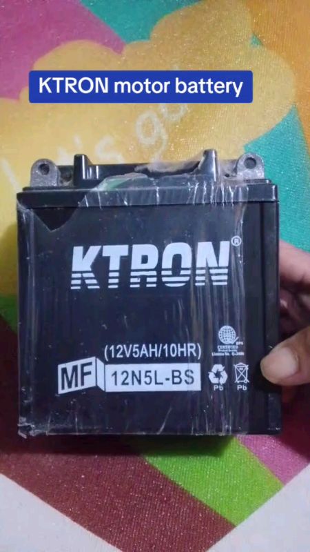 KTRON 12V Lead Acid Motorcycle Battery Quick Start Durable for All Baterya#trending #viral #FreeCoinsInShopeeVideo #fyp