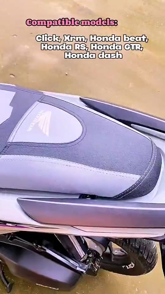 Anti-Slip Waterproof APR Leather Seat Cover - Universal for Honda Motorcycles
