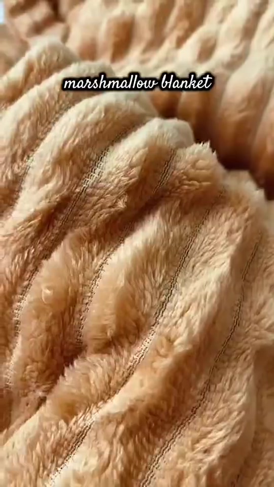 Ribbed Microfiber Blanket Marshmallow Blanket 👜🛍️🛒 🛍️🛒💯🛍️ 🛒 🛍️