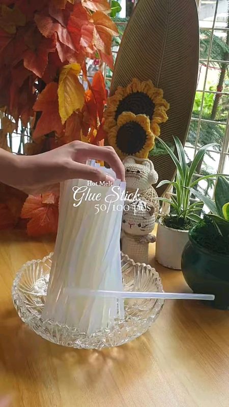 #50/100pcs #hot #Melt #Glue #sticks 7*100mm For #DIY #arts #adhesive Work #trending #tool #fashion