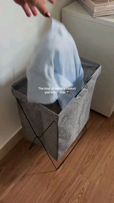 Dirty Clothes Storage Basket Large Laundry Hamper Home Folding Laundry Basket Organizer#HugotSaShopee #FreeCoinsinShopeeVideo #MasMuraSaShopee