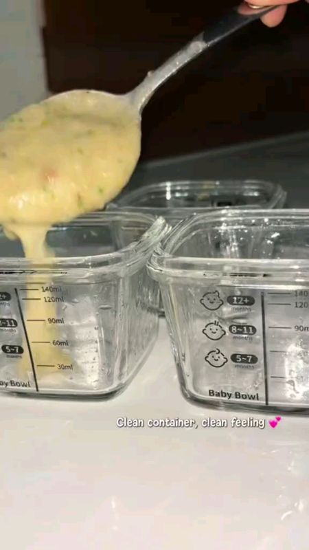 Hntob Set Of 3*140cml Glass Moisture-Proof Baby Foods Container Reusable Box Multifunctional Storage#freecoinsinshopeevideo #MasMuraSaShopee