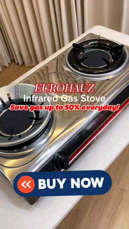 Eurohauz Infrared Gas Stove with Freebies #MasMuraSaShopee #FreeCoinsInShopeeVideo #fyp