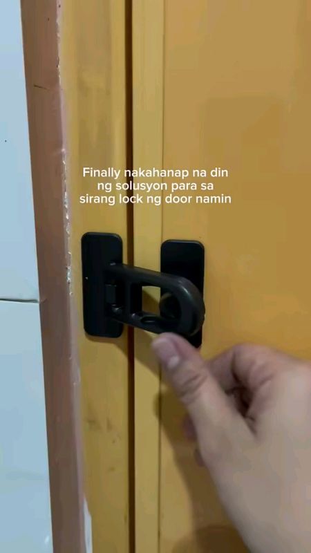 Refrigerator lock Baby Child safety lock - Secure Fast and easy 3M adhesive Cabinet drawer lock Multi-purpose furniture Kitchen oven#trend #ShopeePHPa