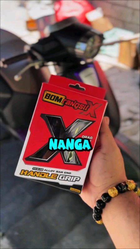 Bom-X handle grip #bomxhandlegrip #motorparts #MasMuraSaShopee #fyp