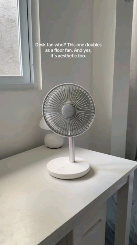 Original Amazing #Desk Electric #Fan Small Folding Fan with USB Charging Rechargeable#FreeCoinsInShopeeVideo