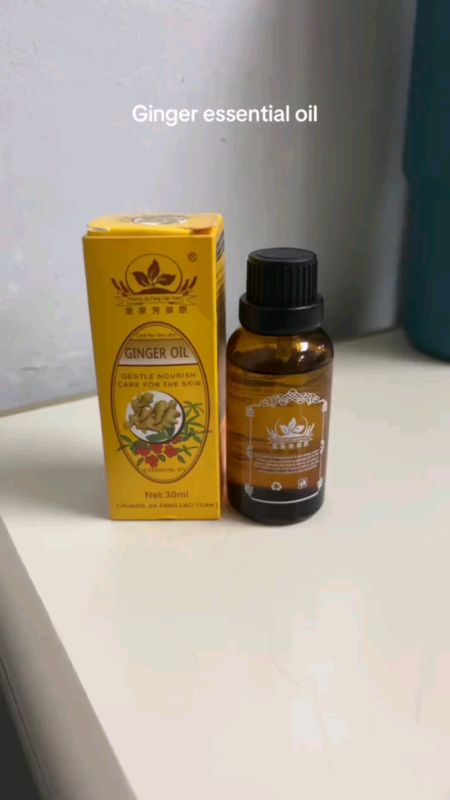 Huang Jia Fang Cao Yuan #Ginger #Essential #Oil Gentle Nourish Care For The Skin 30ML #fyp #shoppe #freeCoinsInShoppe