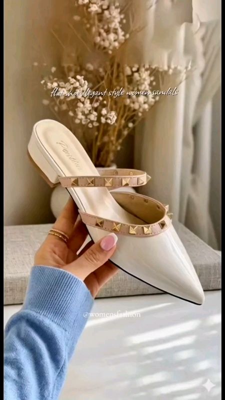 Korean office pointed heels fashionable sandals for women #OOTD #womensfashion #sandals #elegantsandals #fashionsandals #womenshoes #MasMuraSaShopee
