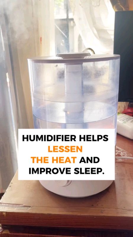 #HODEKT 4L Humidifier Large Capacity Carbon Purification Humidifier