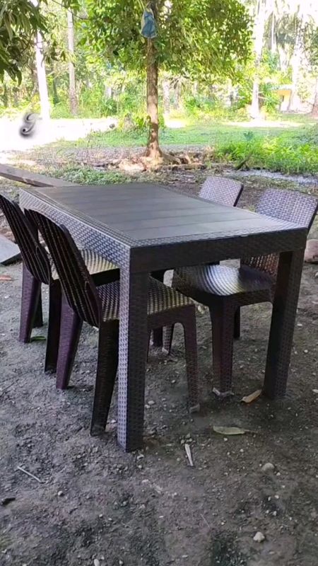 centrix rattan table high quality #table #masmurasashopee #fyp #everyone #quality #trending #trend #shopee #rattan