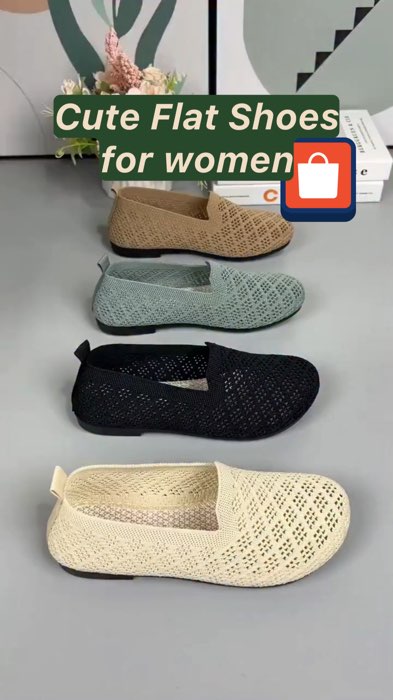 Cute Flat Shoes for women🥰✨Bili ka na rin ng sa ‘yo!! #womenshoes #FreeCoinsInShopeeVideo