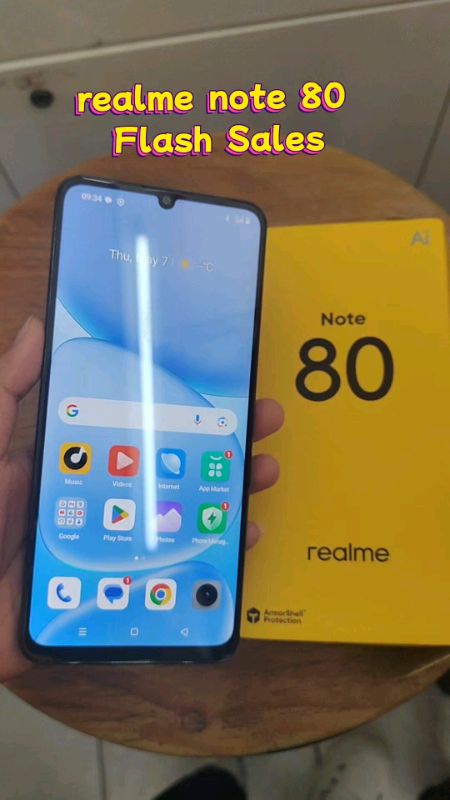 Check out realme Note 80 (4GB + 64GB) (6300mAh Massive Battery, IP 54 Drop & Water Resistance, Ultra Slim) #realme #viral #trending #MasMuraSaShopee
