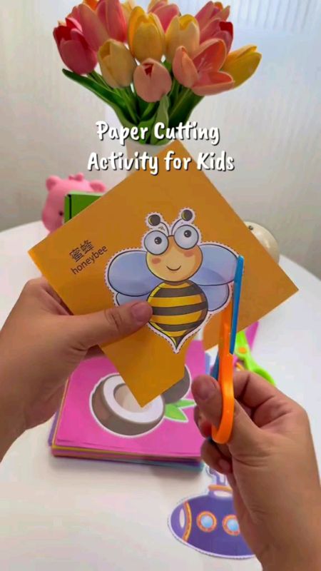 #DIY #childhandmadetoy #papercutting  #confetti  Educational Toys with #scissors #muradito #MasMuraSaShopee #FreeCoinsInnShopeeVideo #HugotSaShopee