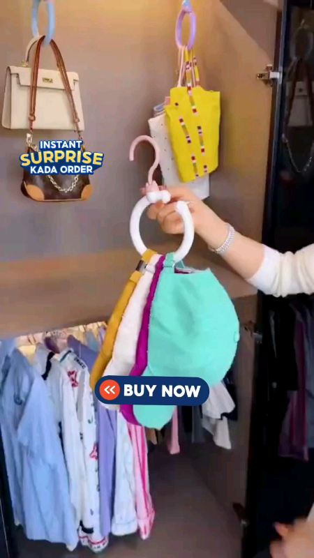 round scarfs tie hanger , bag tie hanger #roundhanger #ScarfHanger #follow #heart