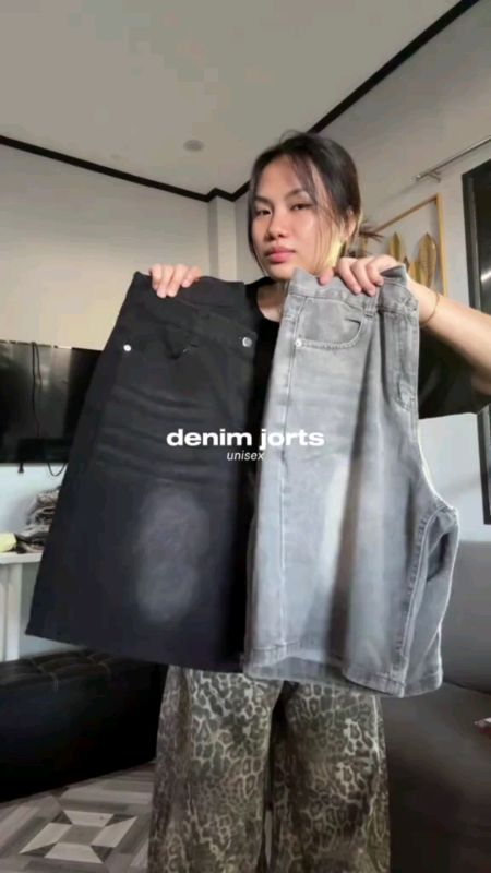 this denim jorts#denimjorts  #jorts  #unisexjorts  #jortsoutfit  #unisexfashion