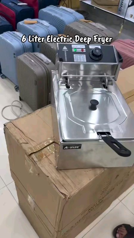 Style Electric Deep Fryer EH-81 Electric Stainless Steel Frying Machine.  _Tom_#quaelitysashoppe #murasashoppe#Freecoinssashoppe