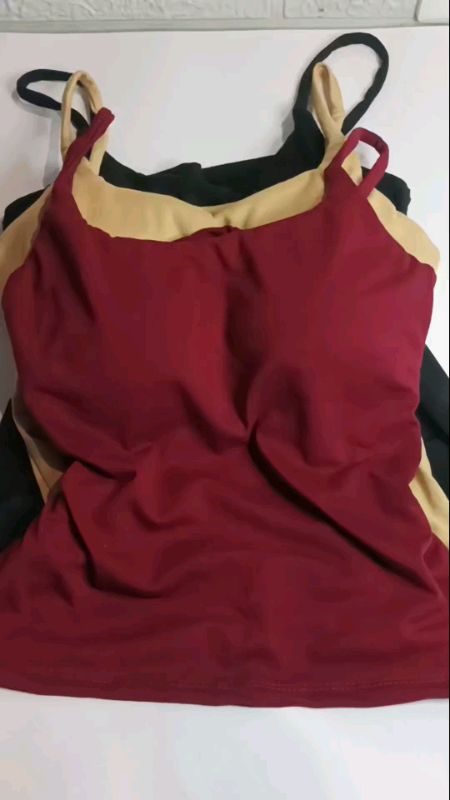 Quality Padded Camisole/Sando/Tank Top for women✨ Ang ganda!🙌 #top #tops #tanktop #camisole #sando #padded #paddedtop #paddedsando #women #sleeveless