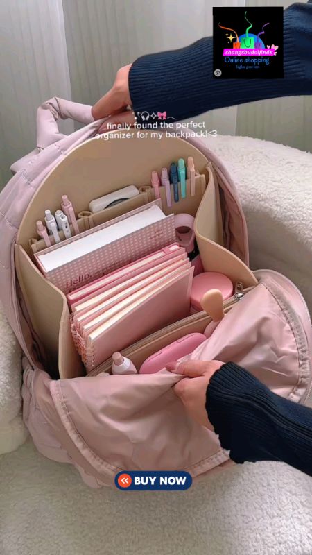 #backpackorganizer #feltbag #bagorganizer #shopeevideo