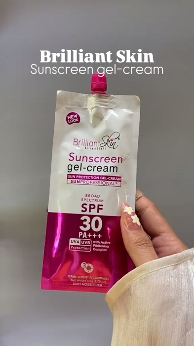 #￼ORIGINAL BRILLIANT SKIN SUNBLOCK PROFESSIONAL Sunscreen Gel Cream SPF 30 Buy 1 Take 1 (50ml)