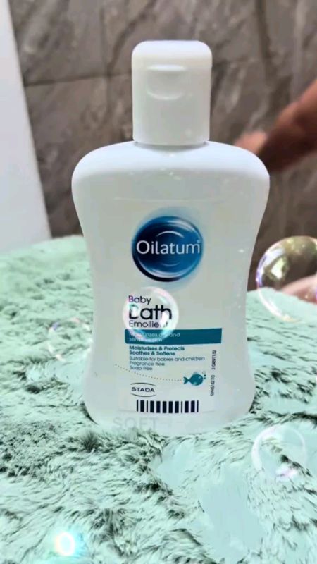 Oilatum Bath Emollient for Babies 0-2 Yrs Old Soap-Free Moisturizing Bath Cleanser 150ml