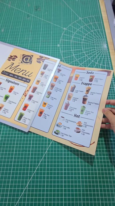 LED menu board #menuboard #caffee #matcha #fastfood #fyp #MasMuraSaShopee