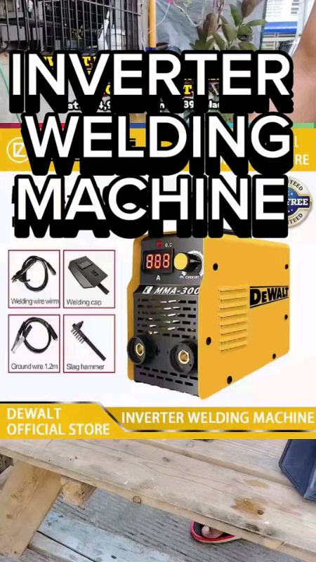 DEWALT MIG 400 Portable Welding Machine MIG/TIG/MMA 3-IN-1 IGBT D#masmurasashopee #hugotsashopee #freecoinsinshopeevideo