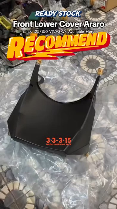 Honda Cover front lower Araro for Click 125 V2 / Click 150 Genuine parts Motorcycles Body #fyp#FreeCoinsInShopeeVideo#MasMuraSaShopee