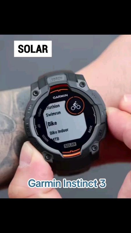 #GARMIN INSTINCT 3,SOLAR POWERED limited edition, outdoor fitness#INSTINCT3#SOLARPOWERED#OUTDOORFITNESS#FYP#MASMURASASHOPEE #affordable💯✅ #QUALITY💯
