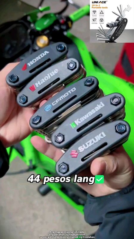 #Pocket Tools 16 in 1 for Motorcycle/Bicycle【Motor・Pulse 88】