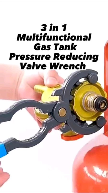 #3in1 #multifunctional #Tighten #GasTank #Spanner #Opener Can Opener #Pressure Reducing #ValveWrench #wrench #trending #tool #fashion #diy