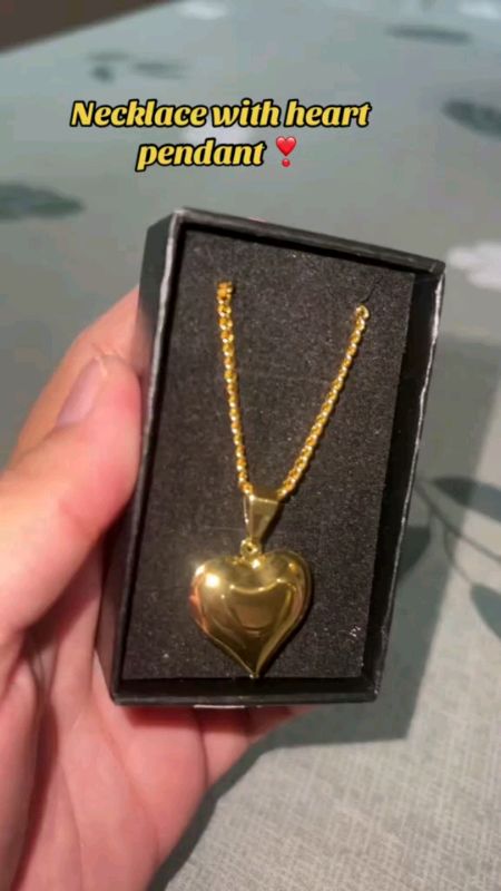 【YH】Fashion Heart Necklace Accessories For Women.#FREECOINSINSHOPEEVIDIO #MASSMURASASHOPEE #HUGUTSASHOPEE