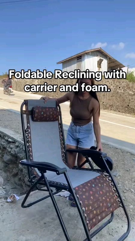 foldable reclining chair #foldablerecliningchair #recliningchair #FreeCoinSaShopeeVideo #MasMuraSaShopee #HugotSaShopee #trending #viral #fyp #foryou