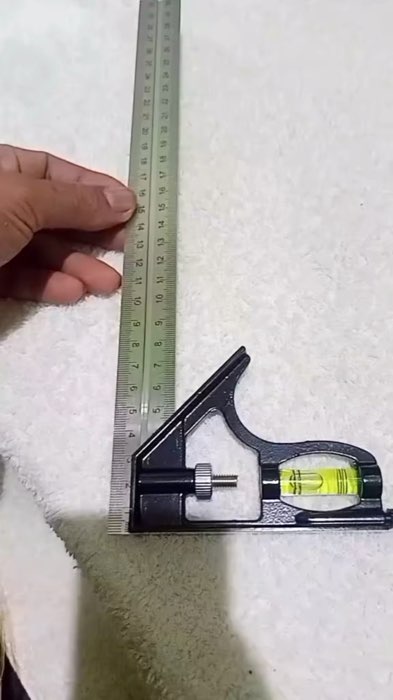 Arrow Stainless Steel Combination Square Ruler Level Gauge Angle Metric Ruler Adjustable#ShopeePHPaydaySale #MasMuraSaShopee #FreeCoinsInShopeeVideo