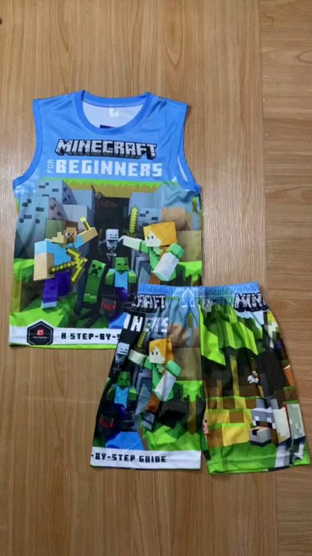 MINECRAFT TERNO 2-7yrsold#FreeCoinsInShopeeVideo #HugotSaShopee #MasMuraSaShopee KID'S JERSEY #Wishlist #shoppefind