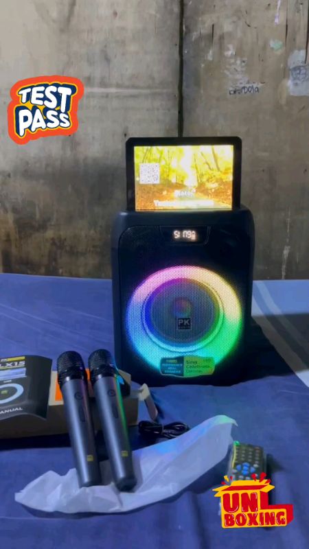 All in one portable party jukebox. #platinum #karaoke #portable #jukebox #lx15 #shopeebudol