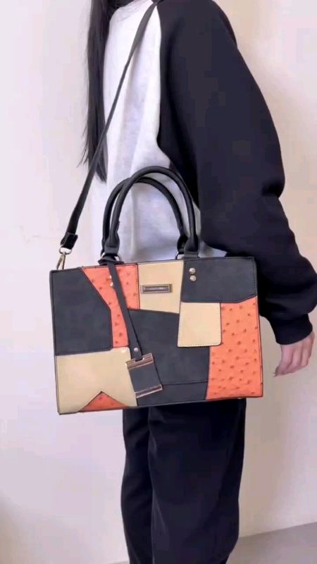 AFKOMST Fashion Ladies Boston Bag  Large capacity multifunctional commuter Tote  bag handbag