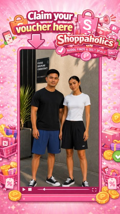 Relaxed fit na swak sa comfort at style. Perfect para sa daily wear. #MasMuraSaShopee #PaydaySale #FreeCoinsInShopeeVideo #sweatshorts