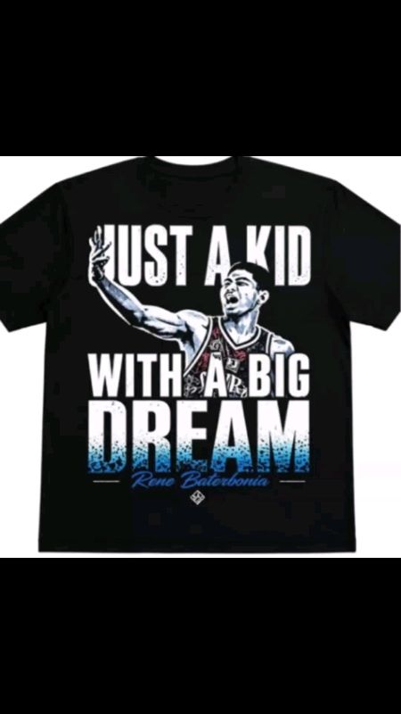 JUST A KID with a big dream "Rene" back to back Highquality Tshirt For men and Women#Tshirt#ForMen#FreeCoinsInShopeeVideo#MasMuraSaShopee