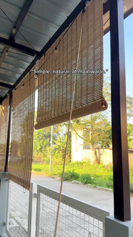 Bamboo Blinds Natural Roll Up Window 60-180cm Shades UV Protection Heat #blinds #ShopeePHPaydaySale #MasMuraSaShopee #FreeCoinsInShopeeVideo
