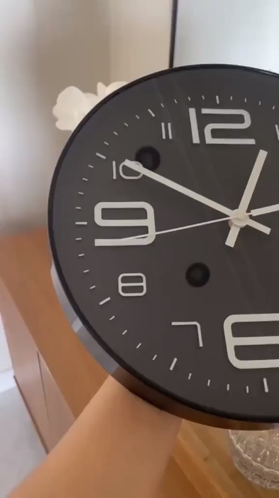 【Walmart】12 Inches Wall Clock Luminous Glow In The Dark Original Aesthetic 8" Round Clocks Big Size