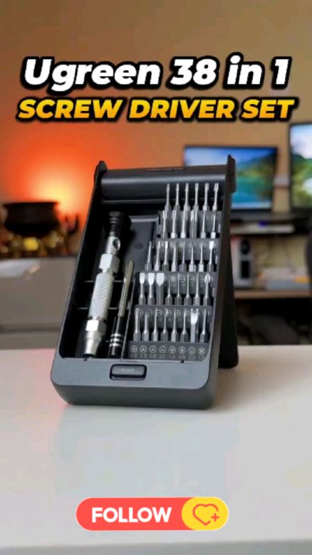 UGREEN 38IN1 SCREW DRIVER SET #bestbuy #portable #lowestprice #affordable